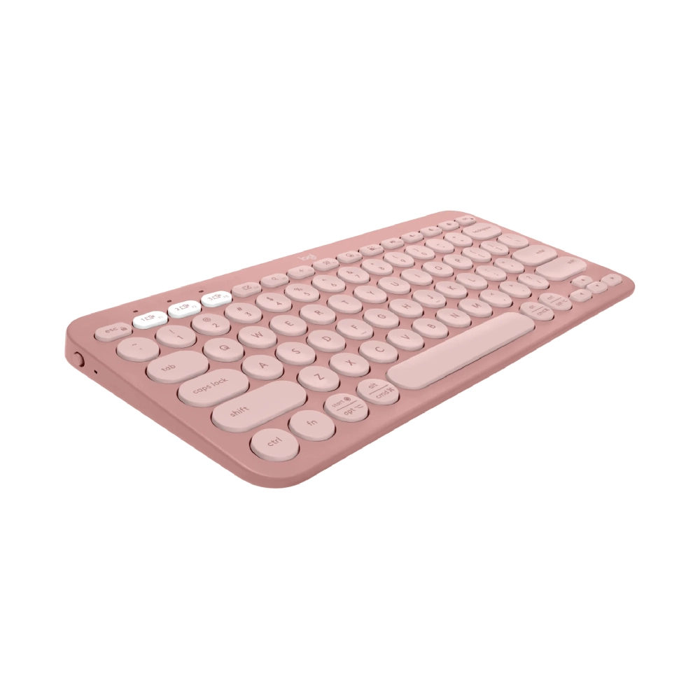 Logitech Bluetooth Keyboard Mouse Combo Pebble 2 Tonel Rose (Open Box) view 2